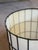 Paper Mid Century Modern Wire Cage Lamps - a Pair For Sale - Image 7 of 10