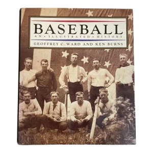 Baseball an Illustrated History Book by Geoffrey C. Ward Hardcover