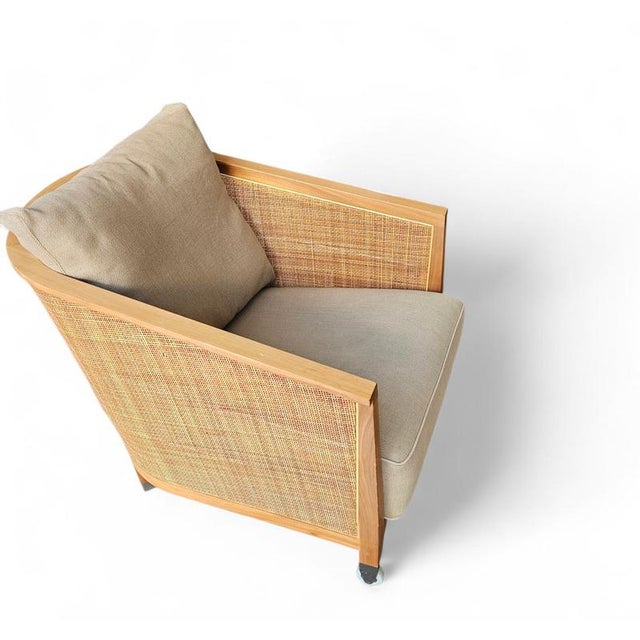 Arm chair " Mozart " by Antonio Citterio for flexform 90's Height 76Width 68Depth 86Seat height 41 cm