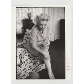 Marilyn Monroe Print of 1988 from Original Negative, 1955 For Sale