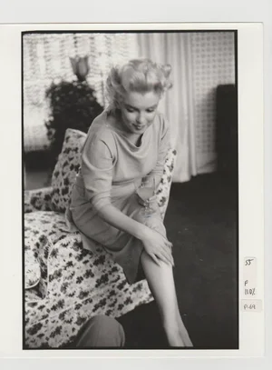 Marilyn Monroe Print of 1988 from Original Negative, 1955