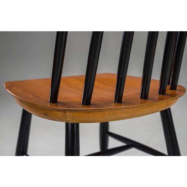 Fanett Dining Chairs attributed to Ilmari Tapiovaara, 1960s, Set of 5 For Sale - Image 15 of 18
