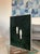 Mid-Century Modern Kinetic Art Framed Bas Relief Carved Sardines Deep Forest Green Chenille Textile For Sale - Image 3 of 14