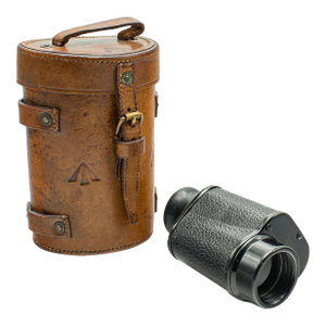 Vintage Cased Monocular, French, Field Viewing Scope, Optical Interest, Art Deco