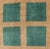 Textile Mid 20th Century Green and Yellow Minimalist Mid-Century Modern Design Turkish Rug For Sale - Image 7 of 12