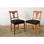 Brown German Pair of 19th Century Biedermeier Chairs For Sale - Image 8 of 9