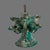 14th Century Islamic Copper Alloy Oil Lamp with Bird Handle For Sale - Image 3 of 9