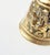 Antique Belgian Flemish Figurative Brass Table Bell, 1890 For Sale - Image 5 of 13