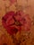 1903 French Art Nouveau Pyrography and Hand-Painted Wood Panel by Abel Trinocq, Signed and Dated. For Sale - Image 4 of 10