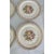 Cream Mid 20th Century Italian Edwin M Knowles China Co. 22k Gold Plates- Set of 6 For Sale - Image 8 of 10