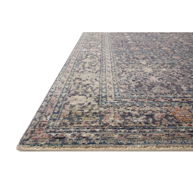 Contemporary Jean Stoffer x Loloi Bradbury Midnight/ Multi 2'-6" x 8'-0" Runner Rug For Sale - Image 3 of 8
