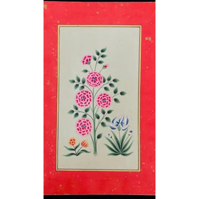 This art work is taken from the stone -inlay work of Mughal monuments . This painting is made on handmade Basali paper...