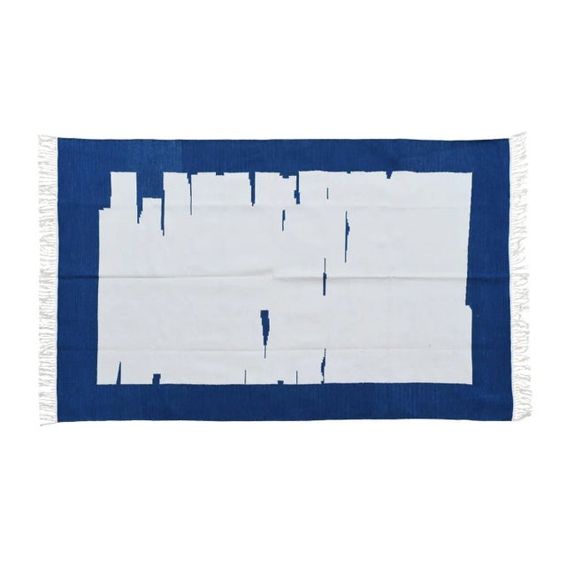 Not Yet Made - Made To Order Sabela Rug, 13x18, Blue For Sale - Image 5 of 5