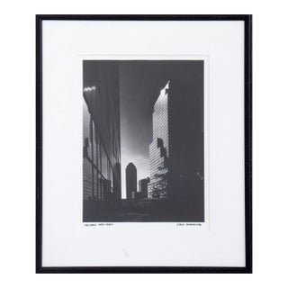 Jack Manning "The New New York" Silver Print For Sale
