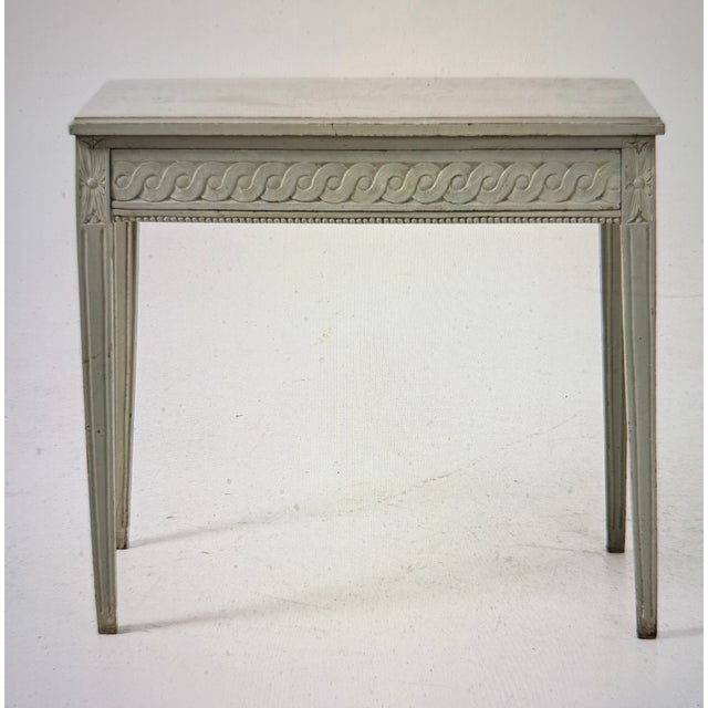 Gustavian Table Console, 1890s For Sale - Image 5 of 5