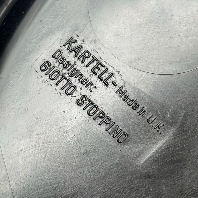 Designed by Giotto Stoppino for Kartell in 1968, this rare set of three nesting tables is one of the most celebrated...