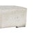 Safari Silver Foil Cowhide Ottoman For Sale - Image 4 of 5