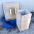 Taupe Vintage Italian Polished Travertine Side Table For Sale - Image 8 of 8