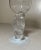 1990s Vintage Hand Blown Art Glass 5th Street Studio Glass Ltd. Wine Glass Goblet Cup For Sale - Image 5 of 13
