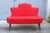 Sofa in Red Fabric from Cesare Lacca, Italy, 1950 For Sale - Image 13 of 13