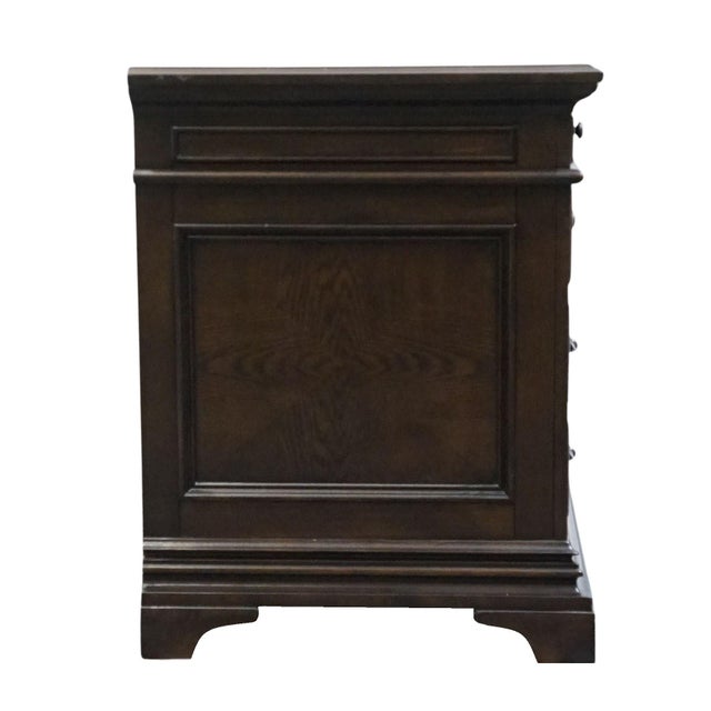 Aspenhome Walnut Contemporary Traditional Style 41" Lateral File Cabinet 124-378 - Molasses Brown Finish For Sale - Image 11 of 12