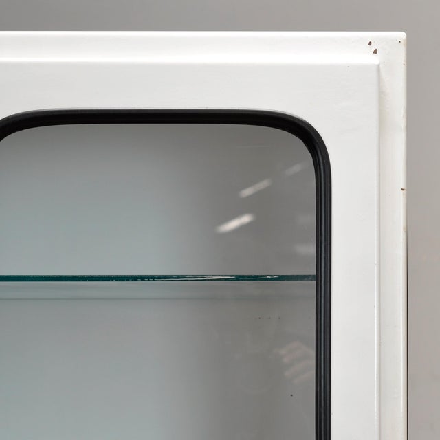 Black Vintage Medical Cabinet, 1970s For Sale - Image 8 of 10