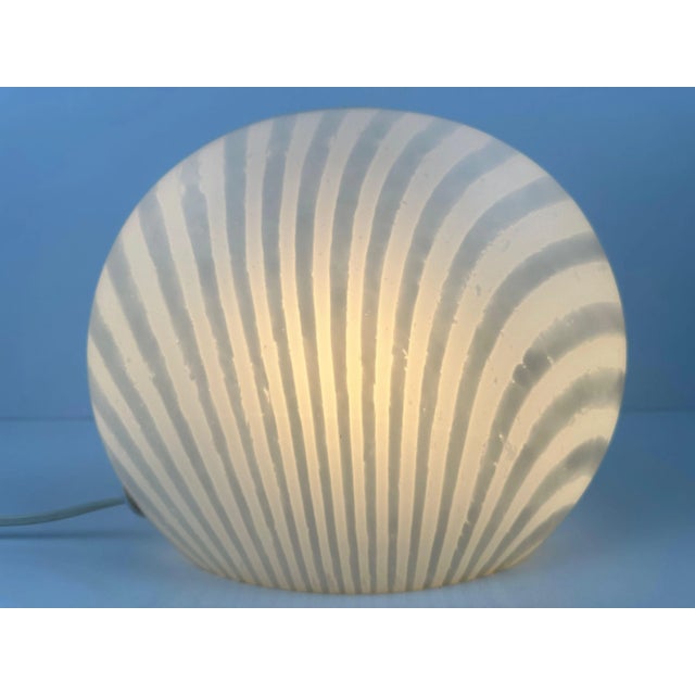 Zebra Shell Table Lamp from Peill & Putzler, 1970s For Sale - Image 3 of 10