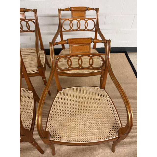 6 Governor Alston Dining Chairs from Baker. One of the most recognizable and sought after pieces from the Baker...