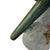This is a pair of vintage Chinese Export porcelain parrots, beautifully hand-painted in vibrant shades of citron yellow,...