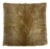 18” X 18” Premium Colombian Champagne Long-Haired Cowhide Pillow Cover - Handcrafted by Pablo Sota Designs For Sale