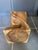N1 Stool in Raw Walnut Wood, 1970 For Sale - Image 15 of 17
