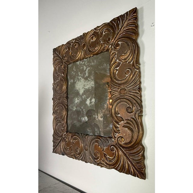 19th Century Italian Baroque Mirror For Sale - Image 4 of 9