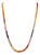 Mid 20th Century 37.66Ct Natural Rainbow Sapphire Tennis Necklace in 14k Gold For Sale