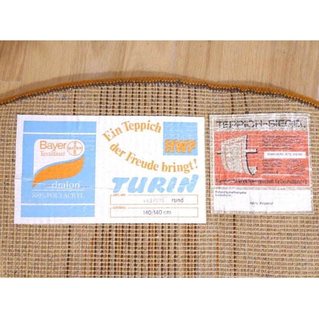 Mid-Century Rug, Germany, 1970s For Sale - Image 4 of 8