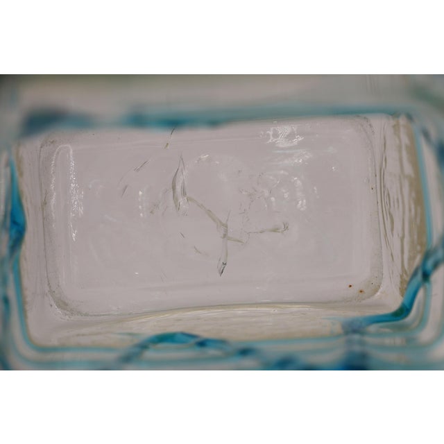 Large Glass Vase, Fulvio Bianconi, Murano, Italian For Sale - Image 10 of 10