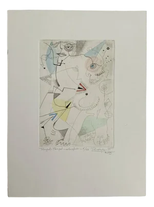 Leszek Rózga, Tingel-Tangel, 2005, Etching on Paper