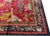 Ruby Red 1920s Ruby Red Scene Floral Antique Chinese Art Deco Carpet 9' X 14' Knotted Wool Rug For Sale - Image 8 of 9