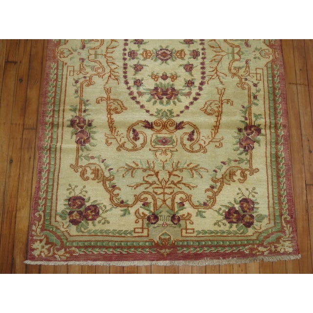 Early 21st Century Early 21st Century Turkish Ghiordes Rug - 3'9" x 6'2" For Sale - Image 5 of 6
