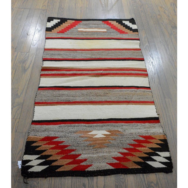 Early 20th Century Navajo Style Rug For Sale - Image 11 of 13