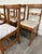 Antique American Quarter Sawn Oak Dining Chairs - Set of 5 For Sale - Image 11 of 15