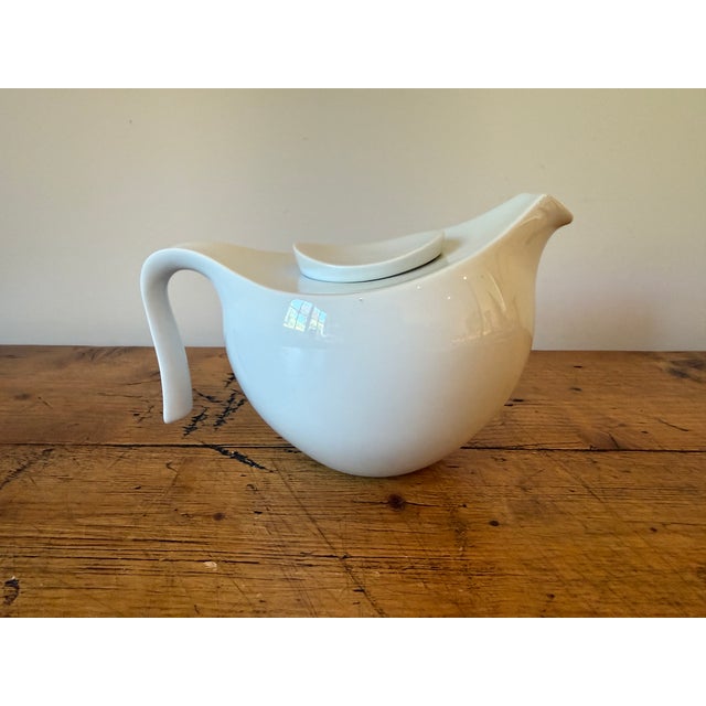Stunning Porcelain Teapot, "Central Park" was Designed in 2003 by Mikaela Dörfel for Fürstenberg. This teapot was...