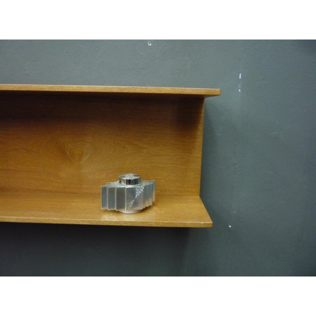 Wilhelm Renz Teak Wall Shelf by Wilhelm Renz, 1960s For Sale - Image 4 of 10