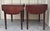 1980s Bombay Company Mahogany Drop-Leaf One-Drawer Side Tables | Federal Style End Tables, a Pair For Sale - Image 5 of 12