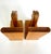 Wood Pair of Swiss Handcrafted Wooden Dachshund Book Ends For Sale - Image 7 of 12