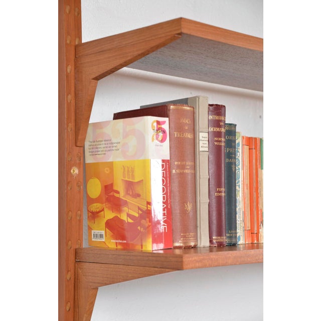 Mid-Century Danish Teak 3-Bay Modular Shelving System by Poul Cadovius for Cado, 1960 For Sale - Image 13 of 17