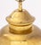 Mid-Century Modern Brass Ginger Jar Lamp For Sale - Image 4 of 6