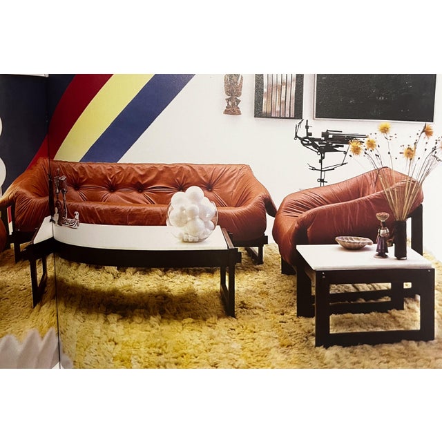Side Table in Hardwood & Marble, Percival Lafer, 1970s For Sale - Image 9 of 9