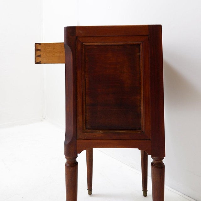 Antique Louis XVI Style Bedside Table For Sale - Image 14 of 16