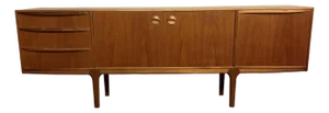 A.h. McIntosh Vintage Long Teak Sideboard / Bar