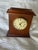 Traditional Vintage New Hampshire Company Cherry Wood Battery Desk Clock For Sale - Image 3 of 7